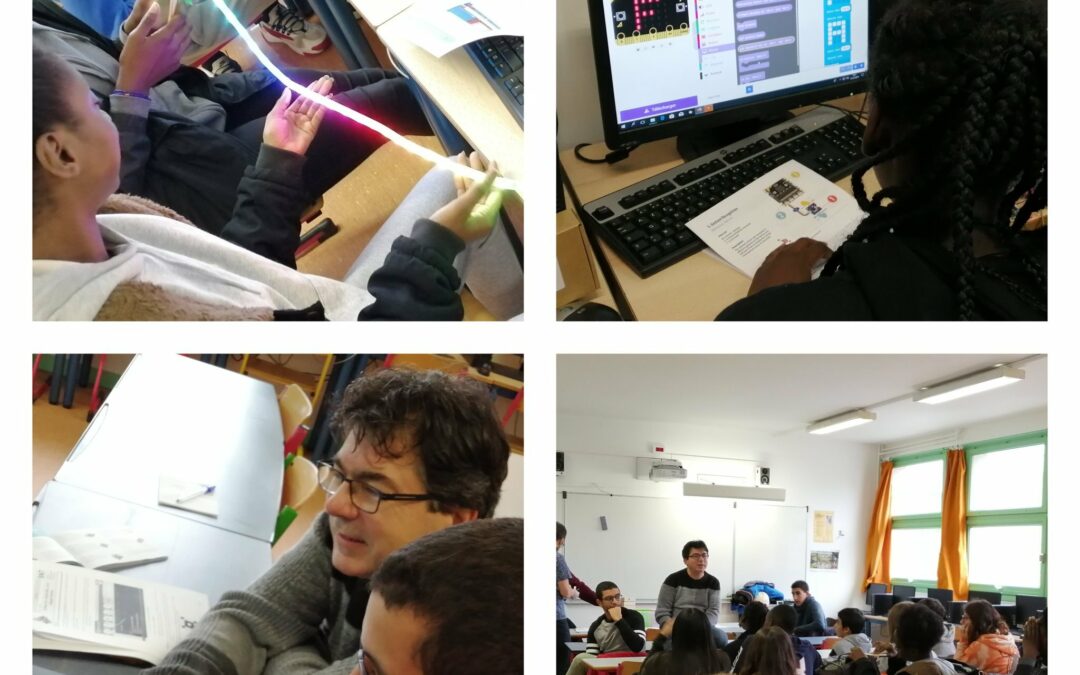 Quand un lycée, une entreprise et une association se rencontrent autour d’un projet numérique !