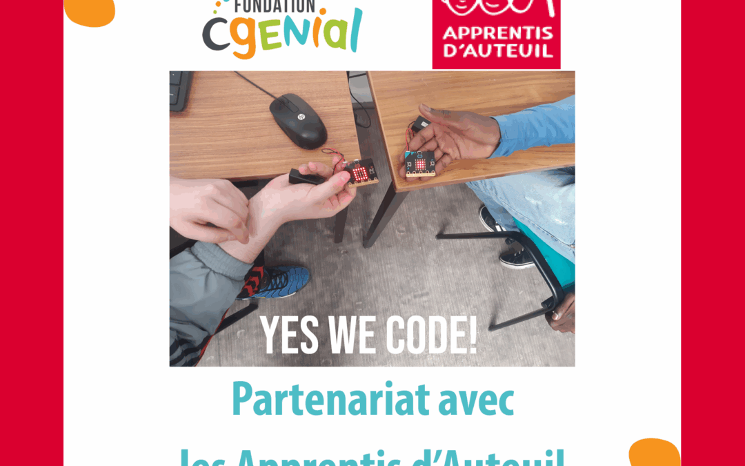 « Apprentis d’Auteuil » rejoint les partenaires de la Fondation CGénial
