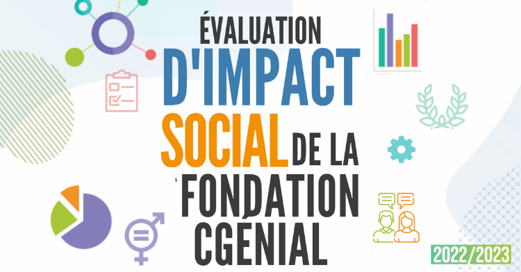 Le rapport de la mesure d’impact 2022-2023 de la Fondation CGénial est disponible !