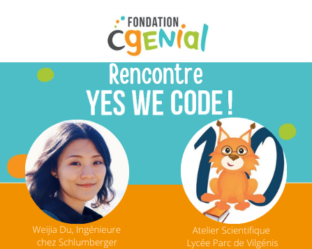 Rencontre Yes We Code ! au Lycée Parc de Vilgénis