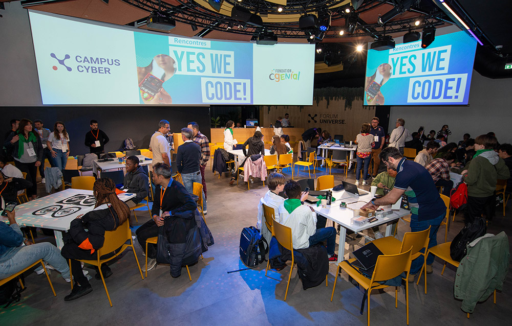 Deux mois d’évènements de valorisation des sciences du numérique avec Yes We Code!